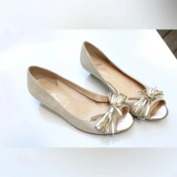 Butter peep toe wedges - Picture 9 of 13